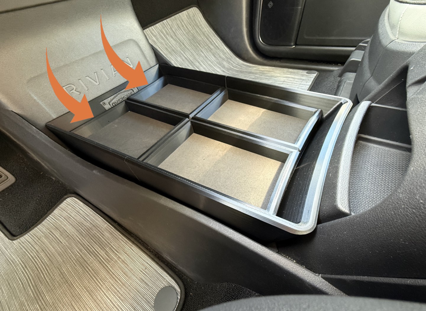 Storage Deck in Rivian